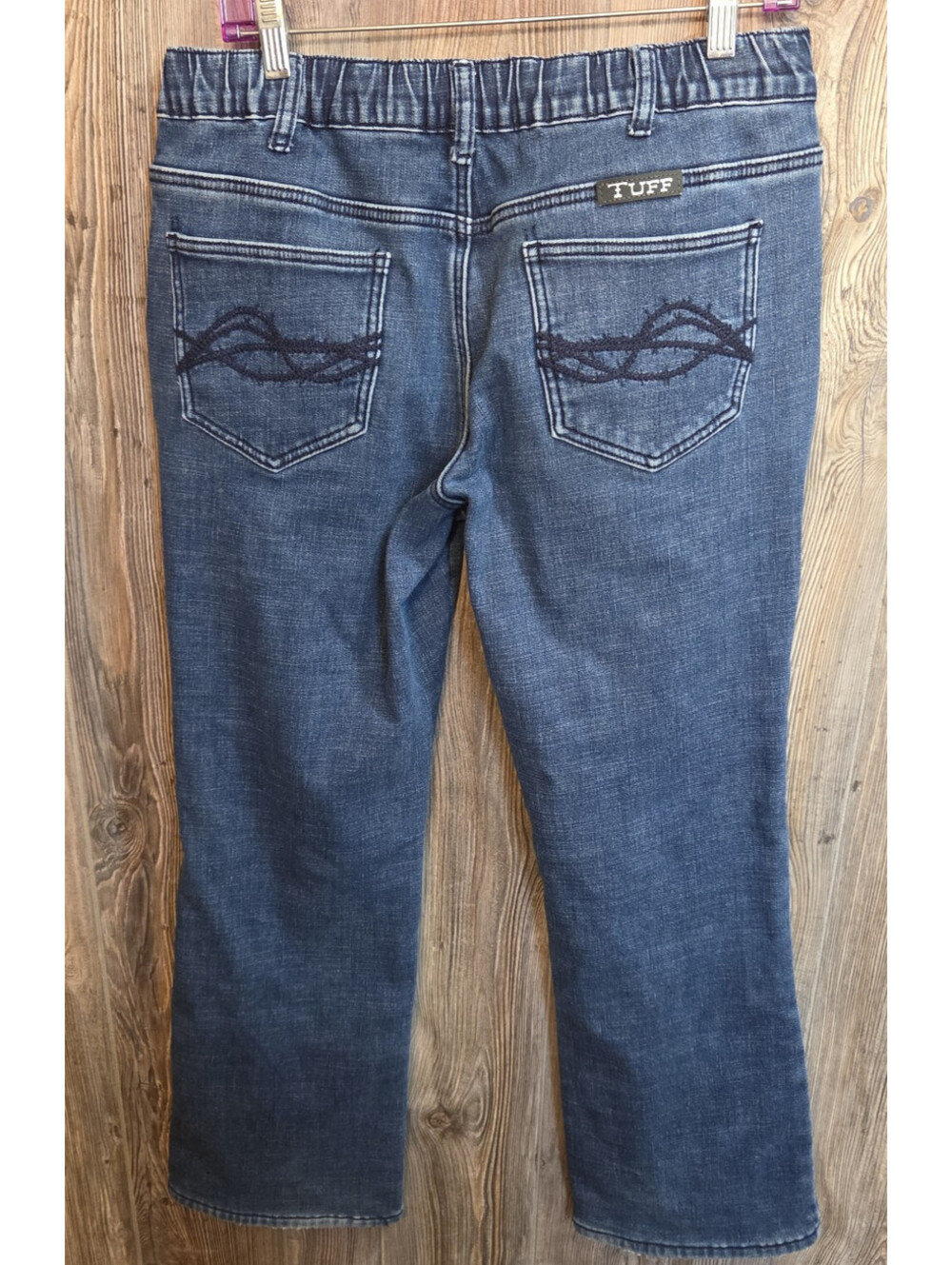 Cowgirl Tuff Co Fleece Lined Insulated Denim Jeans (Size Medium 31x31) Western
